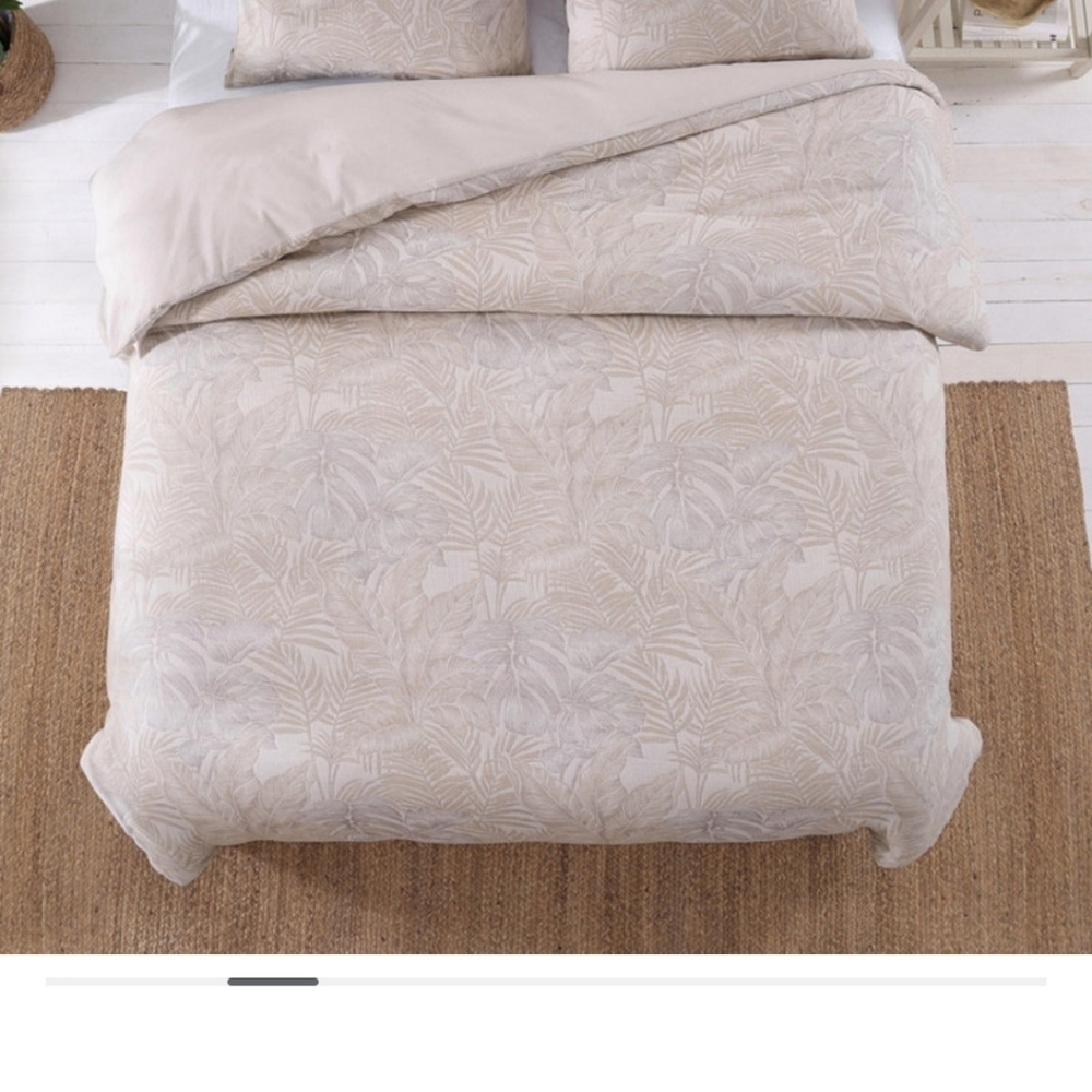 TOMMY BAHAMA DUVET COVER & 2 PILLOW SHAMS